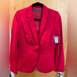 The Limited - Women’s Red Blazer (Size: Small Tall)